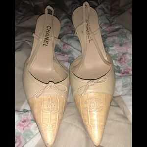Chanel sandals heels